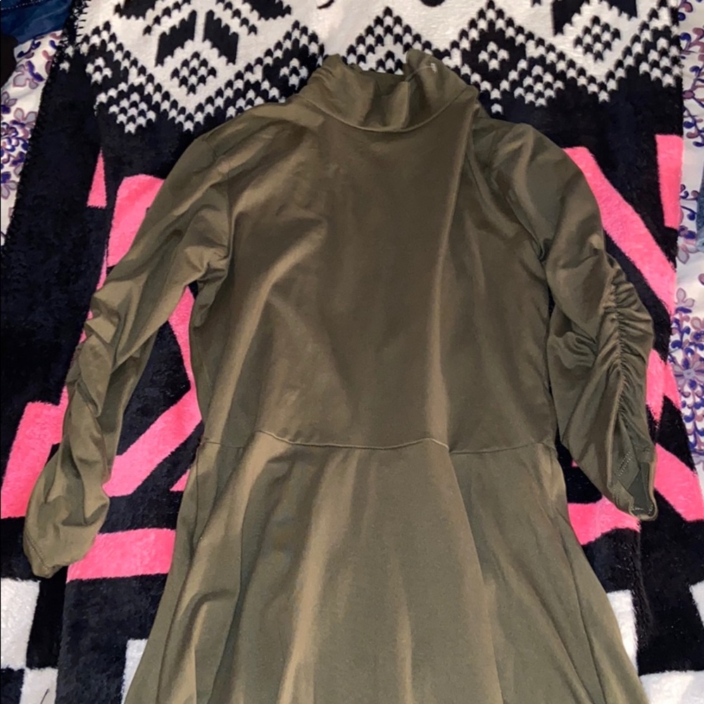 turtleneck dress.